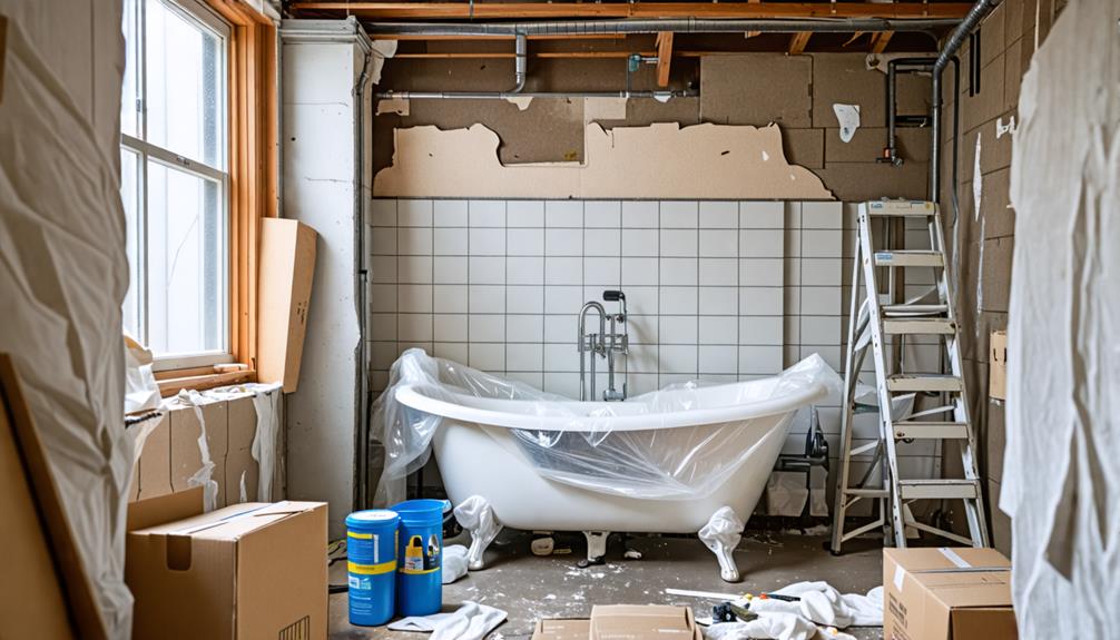 bathroom remodel time frame