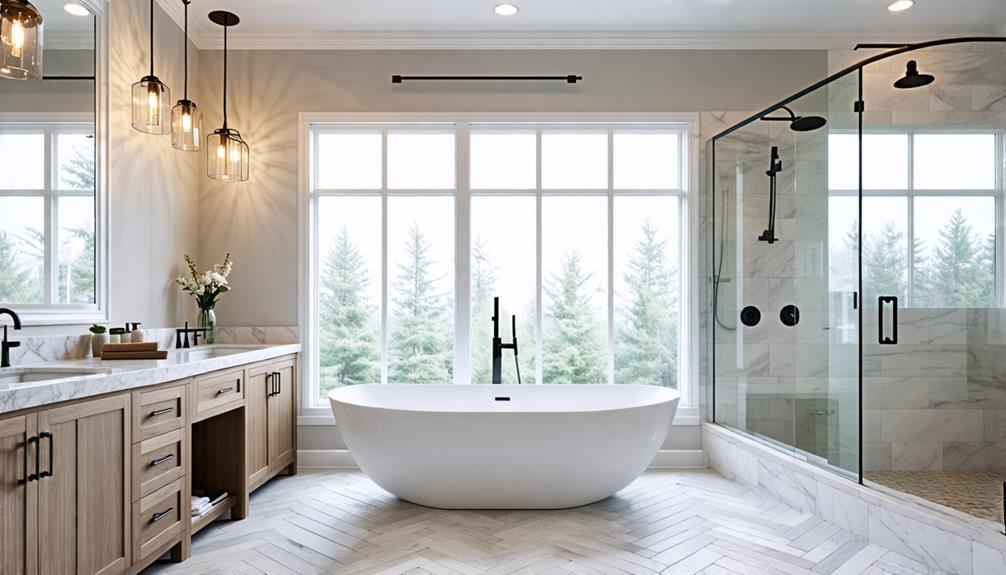 common bathroom design styles