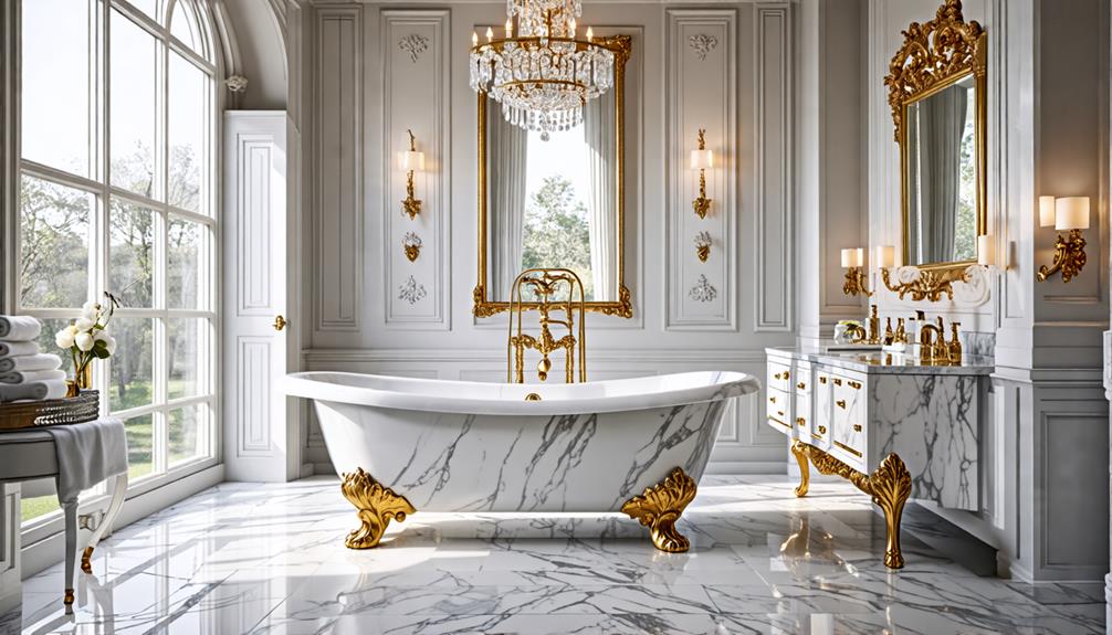 elegant standalone bathtub styles