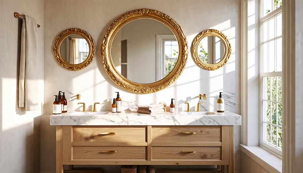 enhance spaces with mirrors