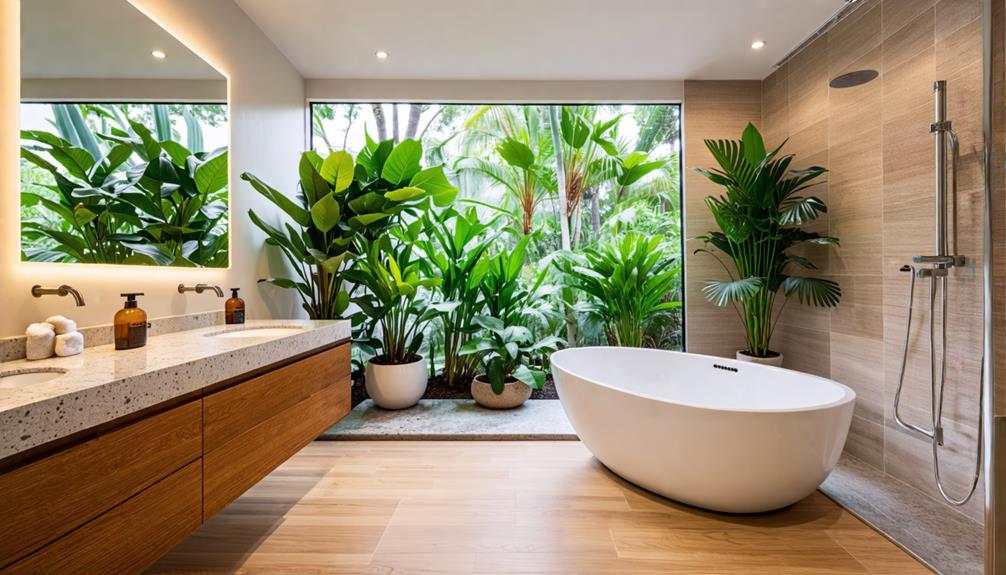 sustainable bathroom design elements